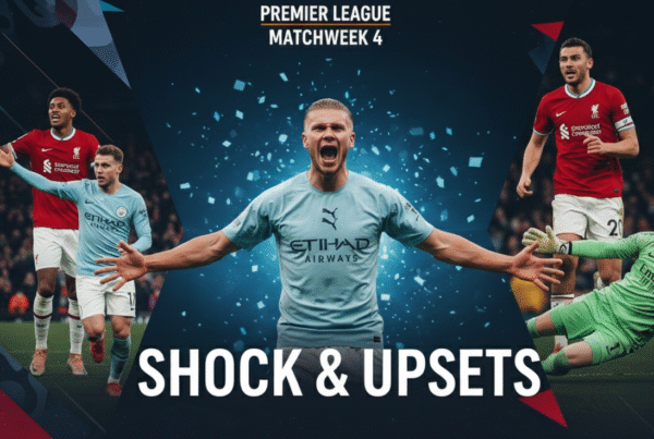 EPL Matchweek 4 - Everything you need to know about Premier League match week 4. Result, Recap, Squads, Manager Qoutes, Key Takeaways, Formations and Club Transfers