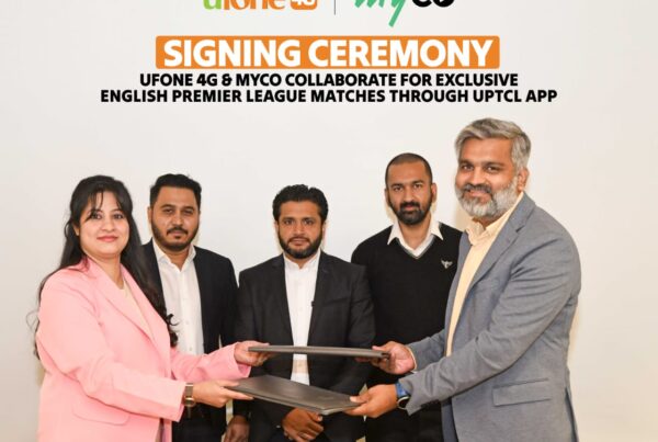 myco x Ufone 4G partnership Image for live EPL streaming in Pakistan