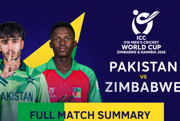 feature image of pak u19 vs zim u19 encounter.